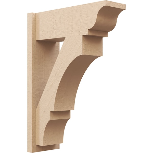 Ekena Millwork 7 1/2-in W x 20-in D x 28-in H Balboa Trad Rough Cedar Woodgrain TimberThane Outlooker, Primed Tan OUTUR075X20X28BOA04RCPR - main